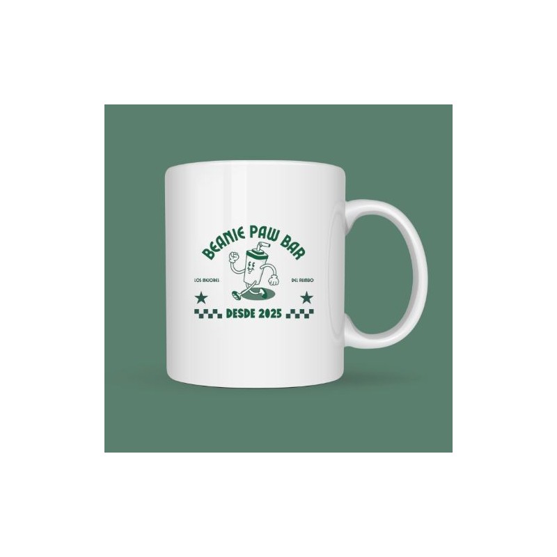 Taza Beanie Paw Bar