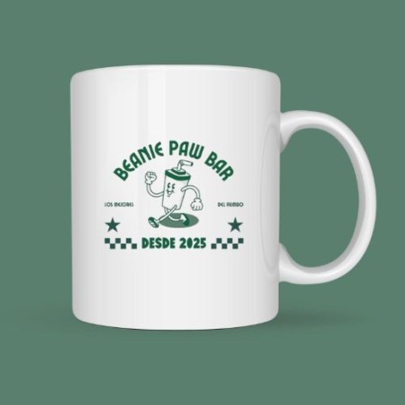 Taza Beanie Paw Bar